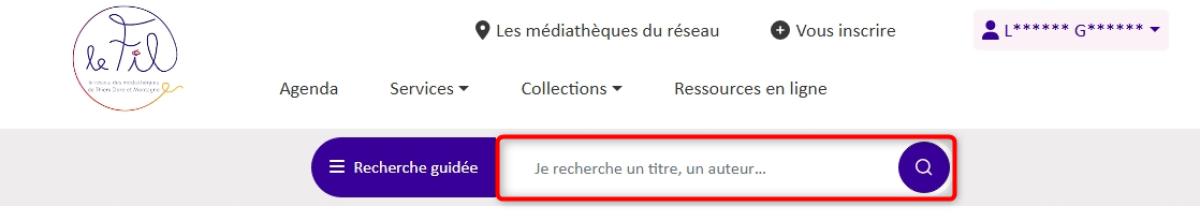 Consulter les ressources numériques - Option 1